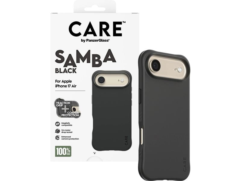 CARE Back Cover Fashionable Samba iPhone 17 Air Black