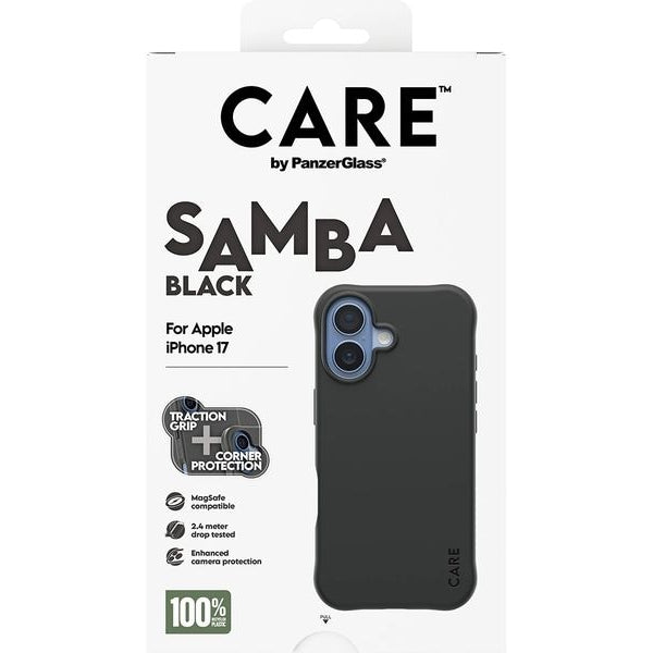 CARE Back Cover Fashionable Samba iPhone 17 Black