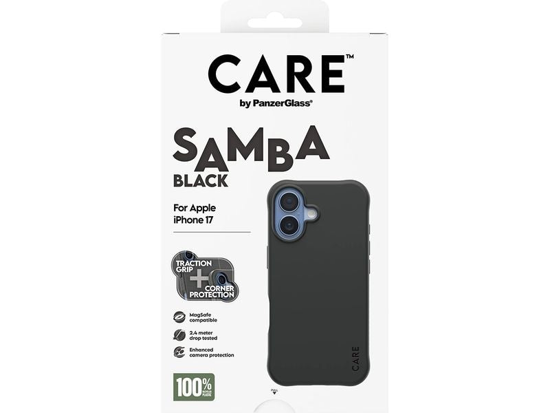 CARE Back Cover Fashionable Samba iPhone 17 Black