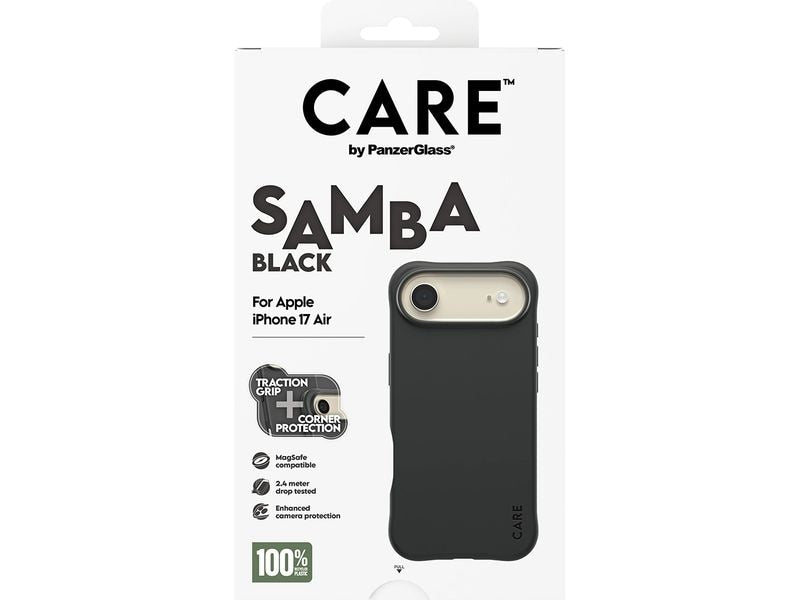 CARE Back Cover Fashionable Samba iPhone 17 Air Black