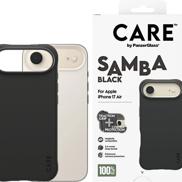 CARE Back Cover Fashionable Samba iPhone 17 Air Black