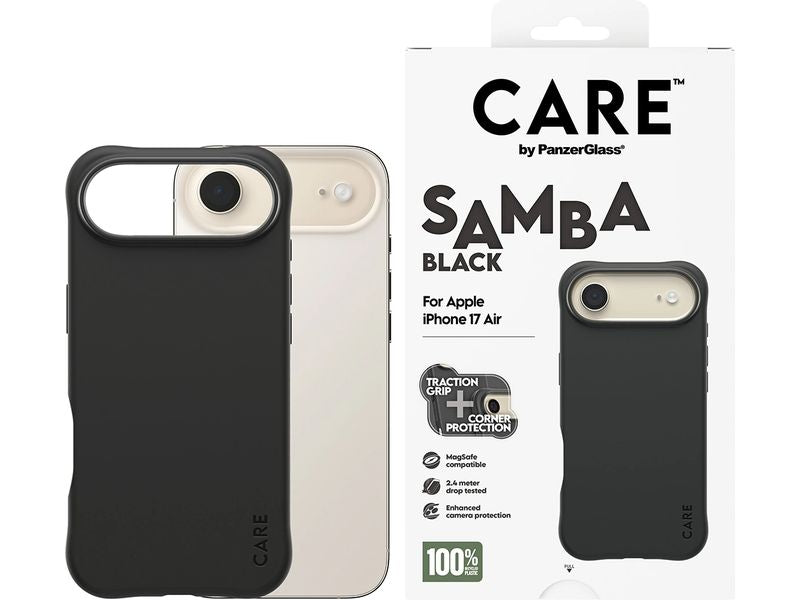 CARE Back Cover Fashionable Samba iPhone 17 Air Black