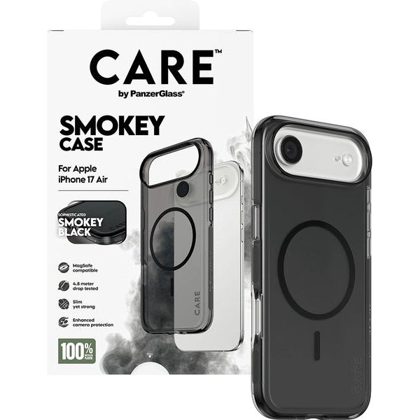 CARE Flagship Case Urban Combat iPhone 17 Air Smokey/Black