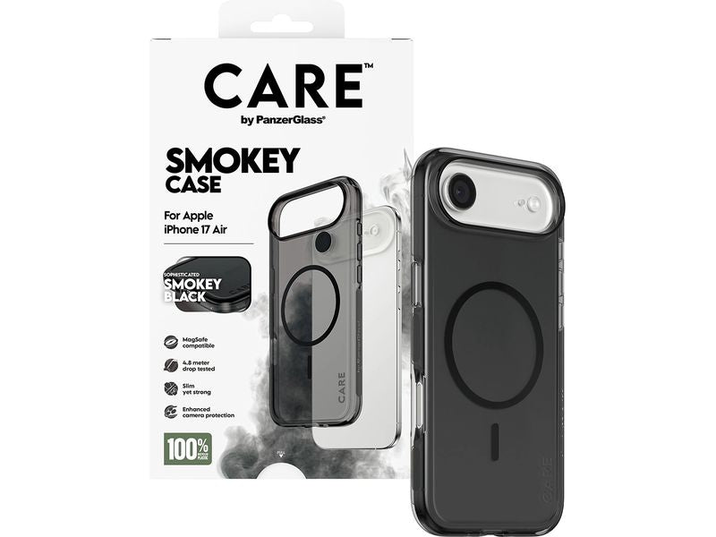 CARE Flagship Case Urban Combat iPhone 17 Air Smokey/Black