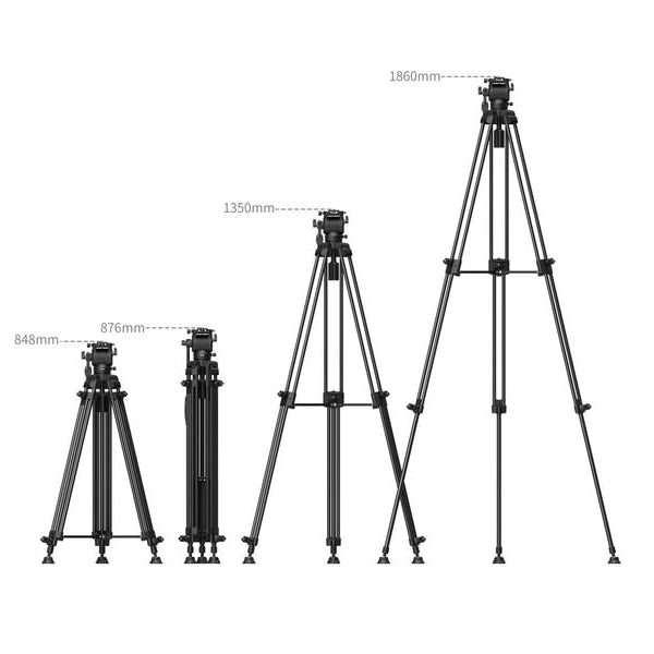 Smallrig AD14 Heavy-Duty Aluminum Alloy Tripod