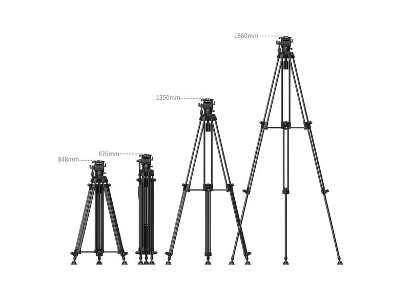 Smallrig AD14 Heavy-Duty Aluminum Alloy Tripod