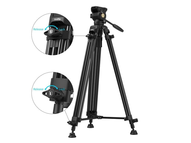 Smallrig AD14 Heavy-Duty Aluminum Alloy Tripod