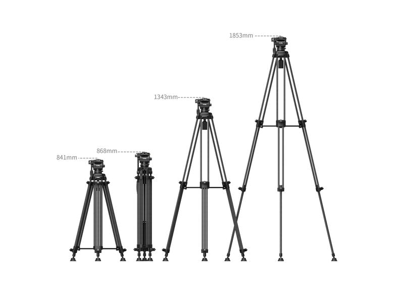 Smallrig AD14 Hochleistungs-Kohlefaserstativ
