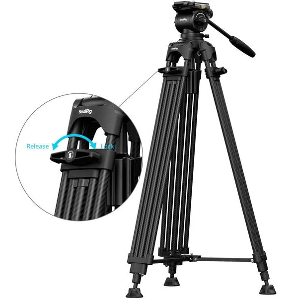 Smallrig FSD14 FreeSpeed Hochleistungs-Kohlefaserstativ