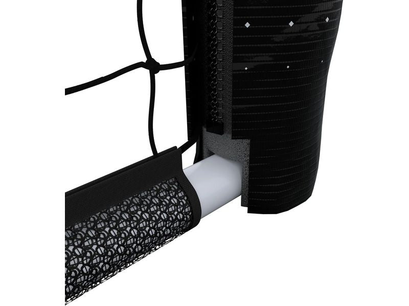 Hudora Fussballtor Pro Tect 240 Advanced Weiss/Schwarz