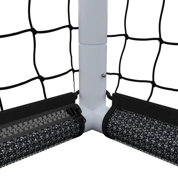 Hudora Fussballtor Pro Tect 240 Advanced Weiss/Schwarz