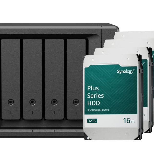 Synology NAS DiskStation DS425+ 4-bay HDD 64 TB