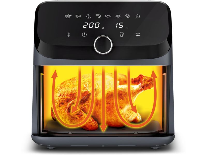 Tefal Heissluft-Fritteuse Easy Fry Mega EY855B