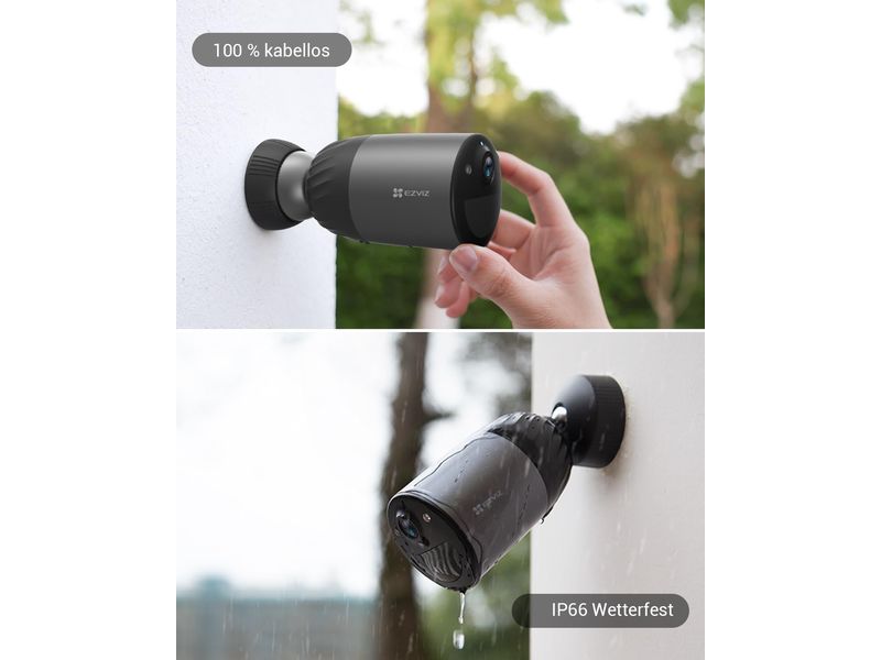 EZVIZ Netzwerkkamera BC1C-PRO Solar Kit 4K 8 MP AOV