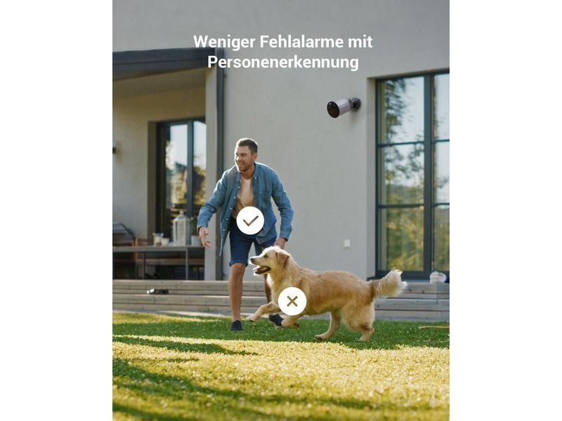 EZVIZ Netzwerkkamera BC1C-PRO Solar Kit 4K 8 MP AOV