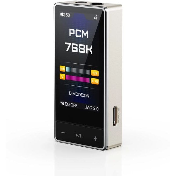 FiiO Kopfhörerverstärker & USB-DAC QX13 Titanium Gold