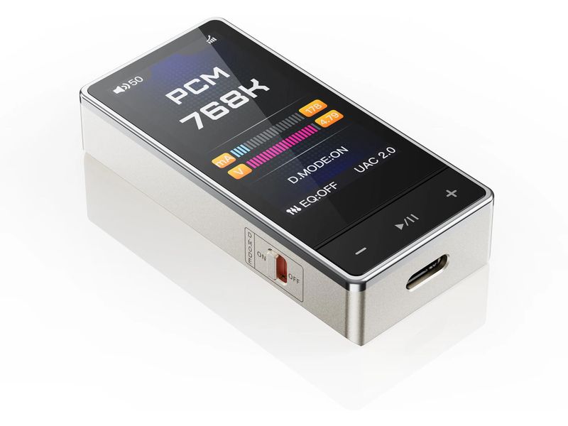 FiiO Kopfhörerverstärker & USB-DAC QX13 Titanium Gold