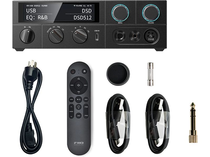 FiiO Kopfhörerverstärker & USB-DAC K15 Schwarz