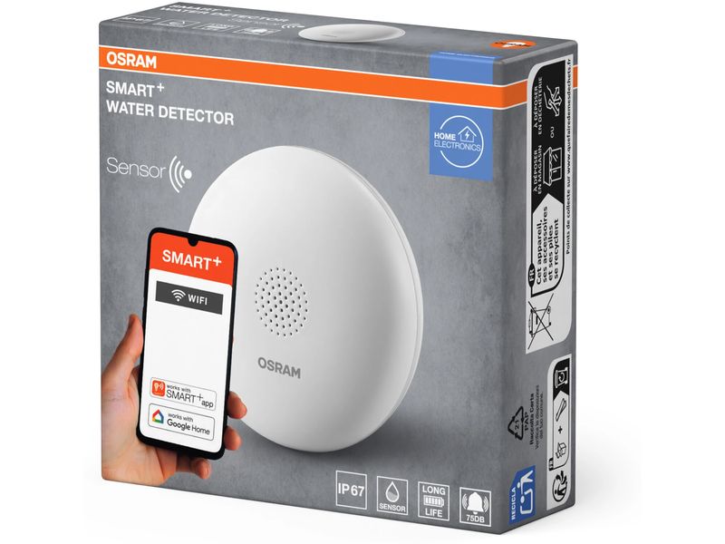OSRAM Smart+ WIFI Water Detector Weiss