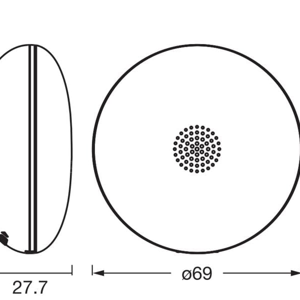 OSRAM Smart+ WIFI Water Detector Weiss