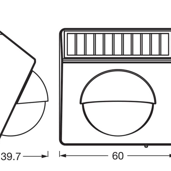 OSRAM Smart+ WIFI outdoor motion Sensor Weiss