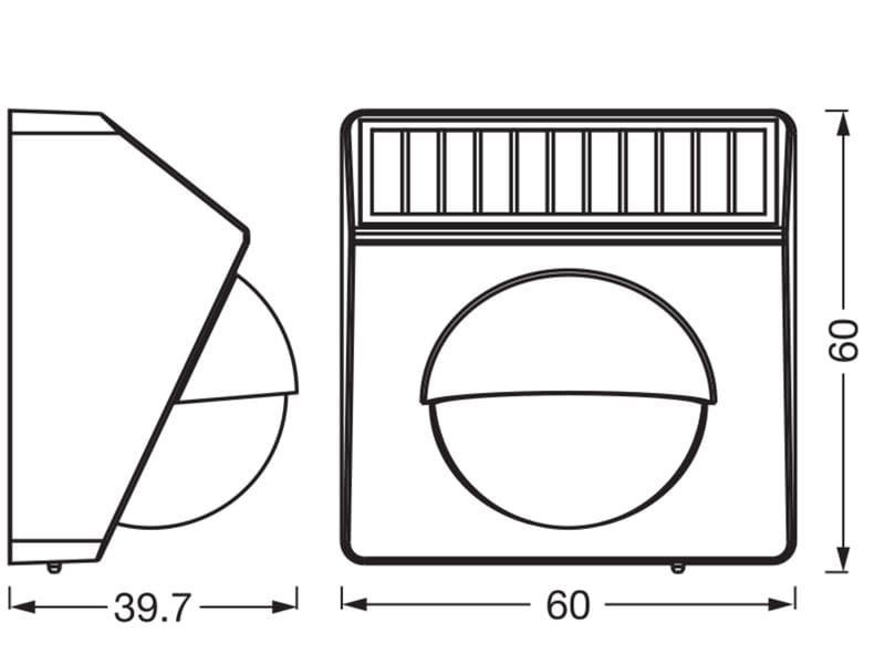 OSRAM Smart+ WIFI outdoor motion Sensor Weiss