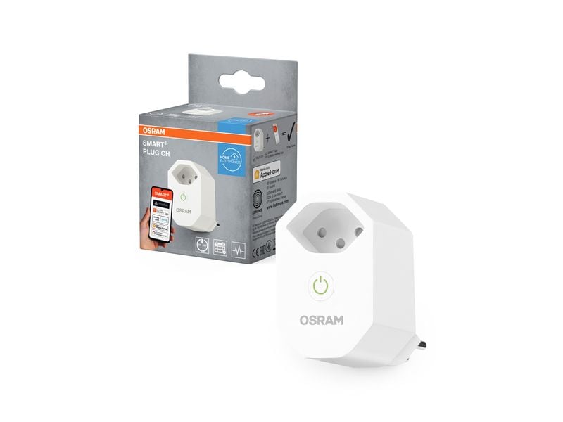 OSRAM SMART+ WIFI MATTER PLUG CH Weiss