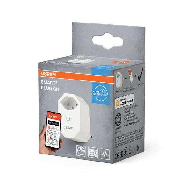 OSRAM SMART+ WIFI MATTER PLUG CH Weiss