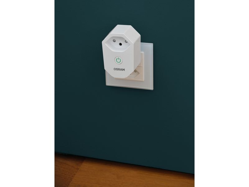 OSRAM SMART+ WIFI MATTER PLUG CH Weiss