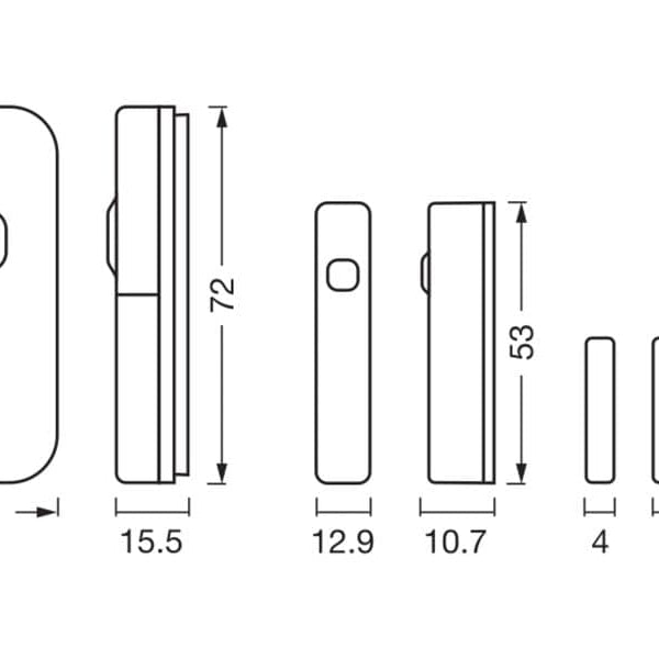 OSRAM SMART+ Contact Sensor Weiss
