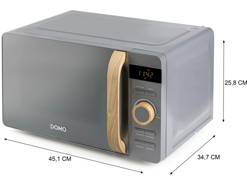 Domo Mikrowelle DO3420 Grau
