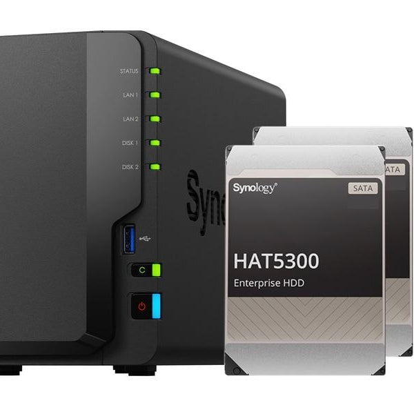 Synology NAS DiskStation DS225+ 2-bay HDD 32 TB