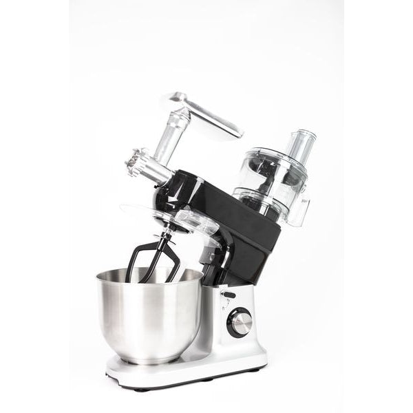 OHMEX Küchenmaschine OHM-SMX-6208 Schwarz/Silber