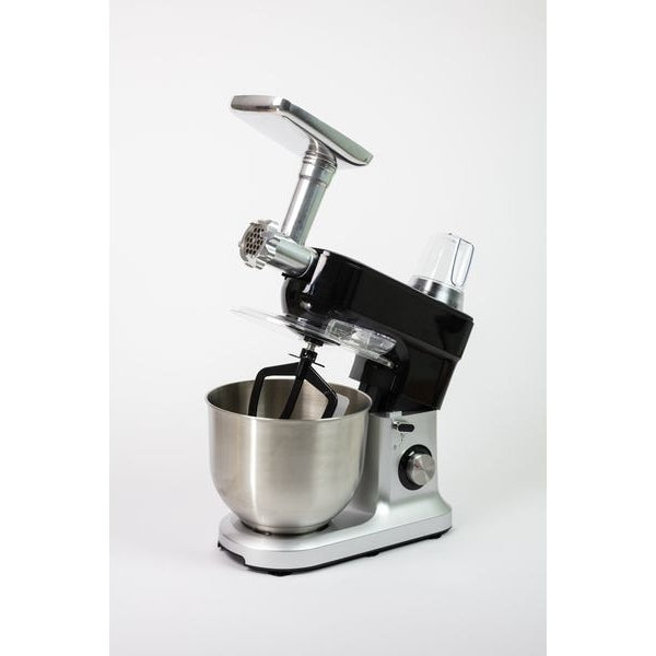 OHMEX Küchenmaschine OHM-SMX-6208 Schwarz/Silber