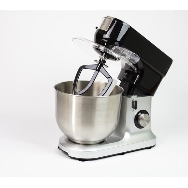 OHMEX Küchenmaschine OHM-SMX-6208 Schwarz/Silber