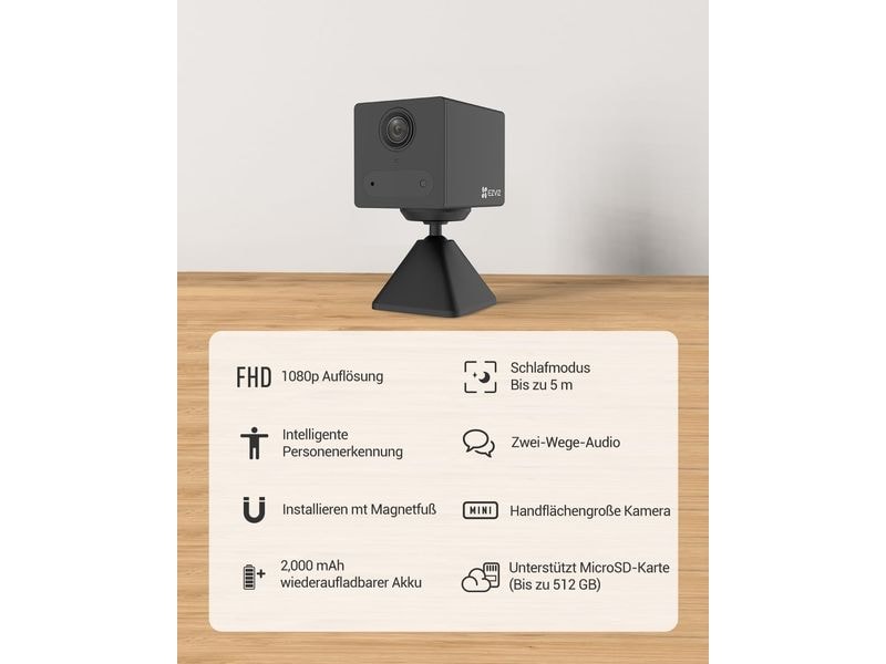 EZVIZ Netzwerkkamera CB2-BK