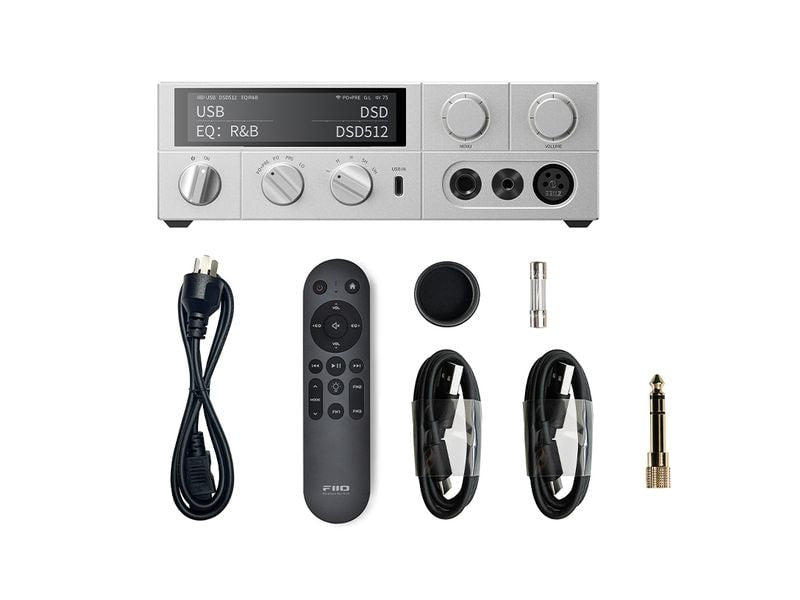 FiiO Kopfhörerverstärker & USB-DAC K15 Silber