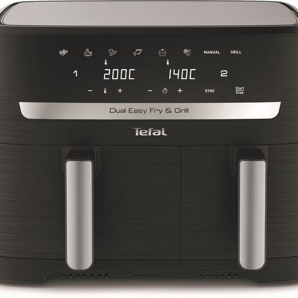Tefal Heissluft-Fritteuse Dual Easy Fry & Grill EY905N