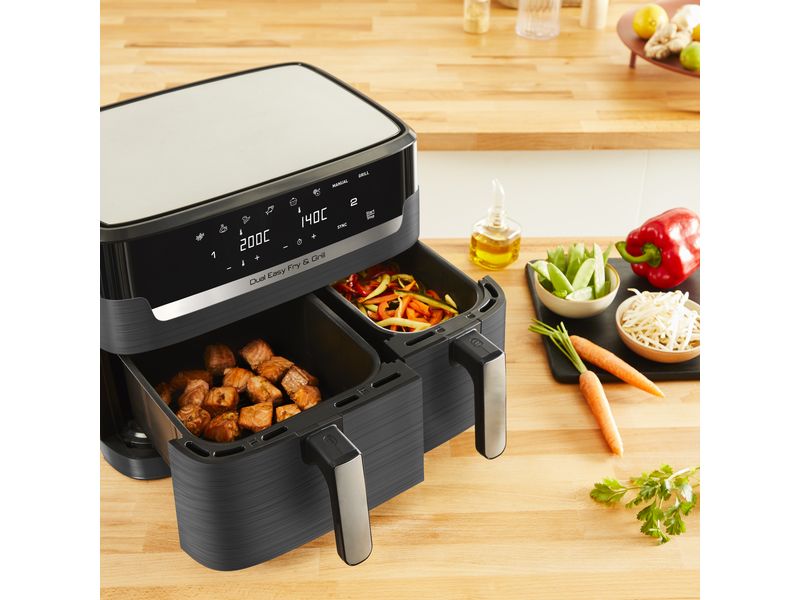Tefal Heissluft-Fritteuse Dual Easy Fry & Grill EY905N