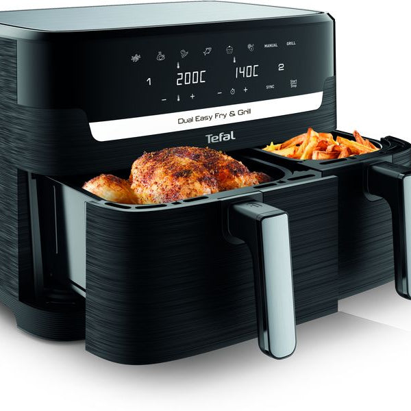 Tefal Heissluft-Fritteuse Dual Easy Fry & Grill EY905N