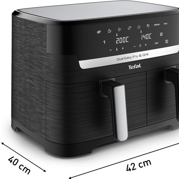 Tefal Heissluft-Fritteuse Dual Easy Fry & Grill EY905N