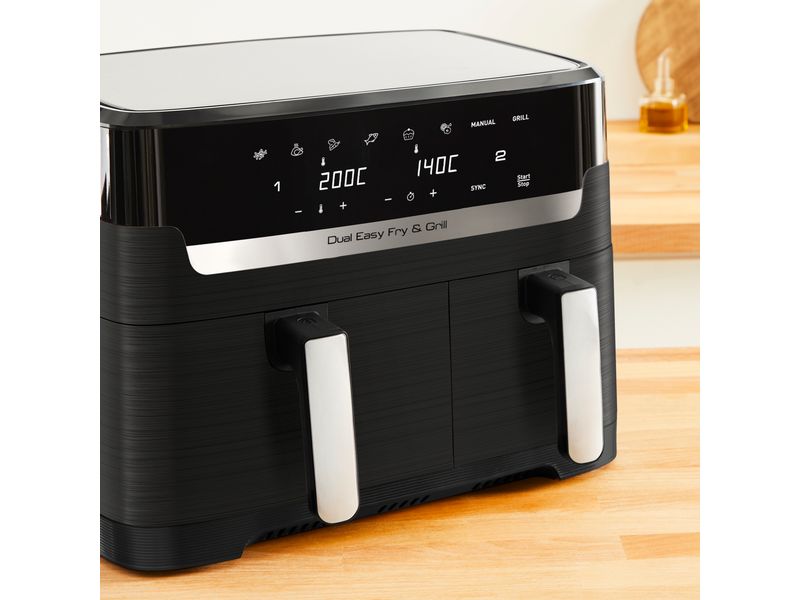 Tefal Heissluft-Fritteuse Dual Easy Fry & Grill EY905N