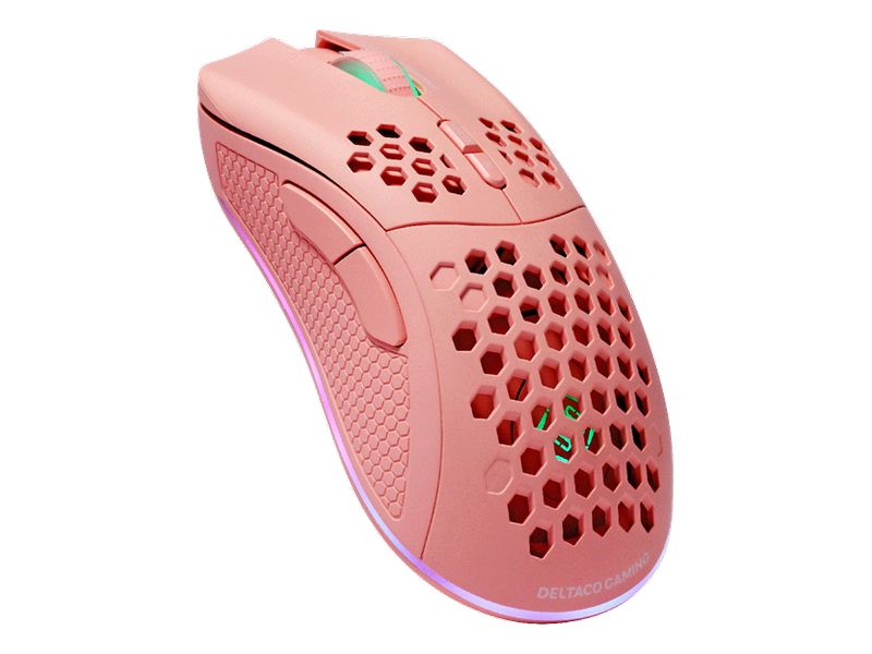 DELTACO Gaming-Maus GAM-120-P RGB Pink