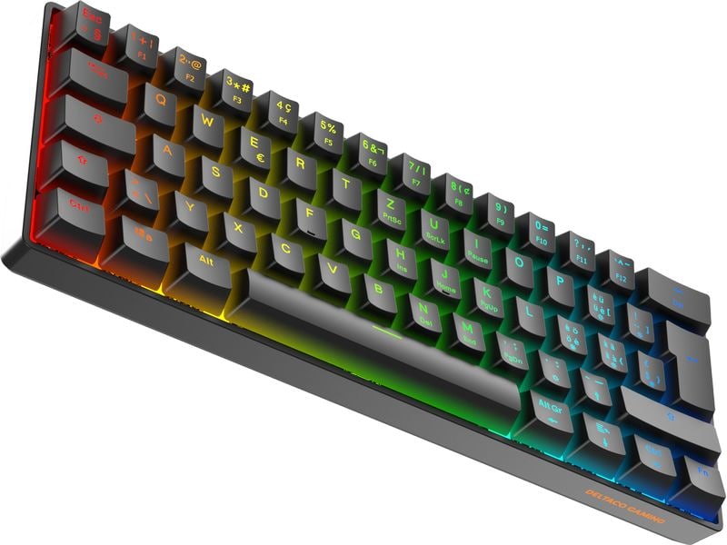 DELTACO Gaming-Tastatur GAM-175-C Hot-Swap Schwarz