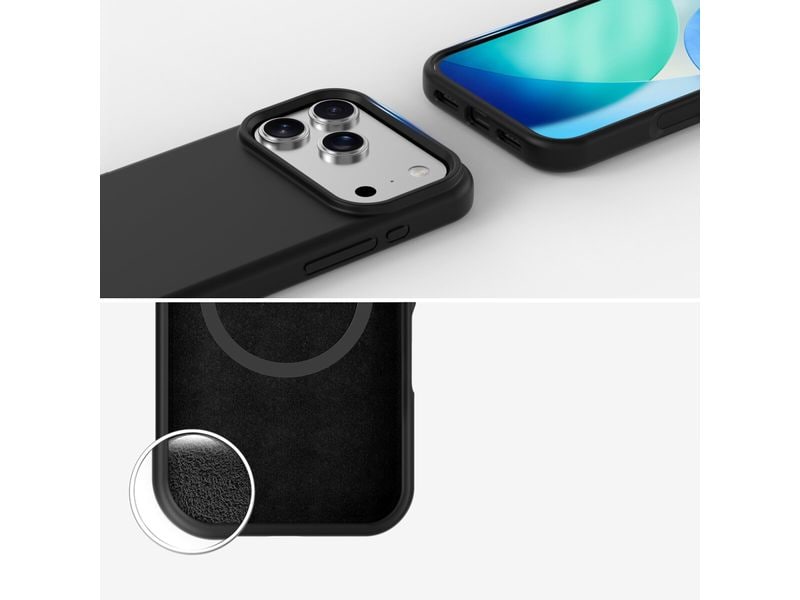 4smarts Back Cover Silicone Case Cupertino Magsafe iPhone 17 Pro