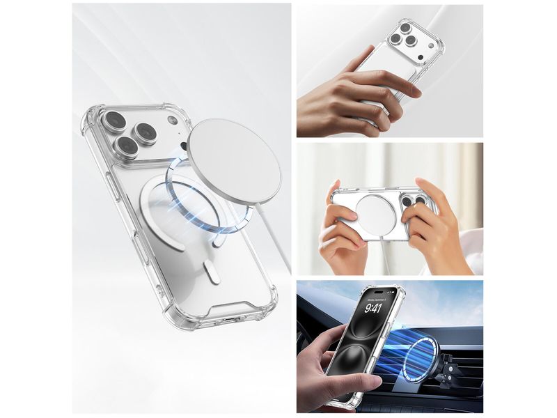 4smarts Back Cover Hybrid Case Ibiza Magsafe für iPhone 17 Pro