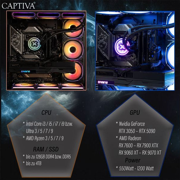 Captiva Gaming PC Highend Gaming R89-724