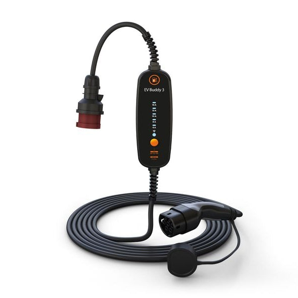 EV Buddy Ladekabel für EV Buddy 3, 11kW, 6.5m, Bluetooth, WLAN