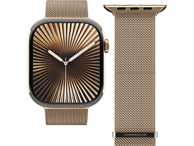 Vonmählen Armband Milanese Loop 2 Apple Watch 44/45/46/49 mm Gold