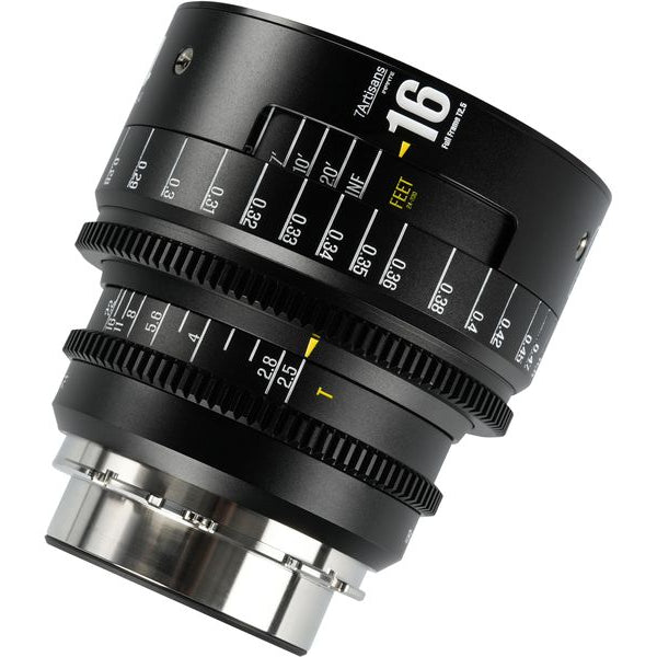 7Artisans Festbrennweite 16mm T/2.5 INFINTE Schwarz – Arri PL